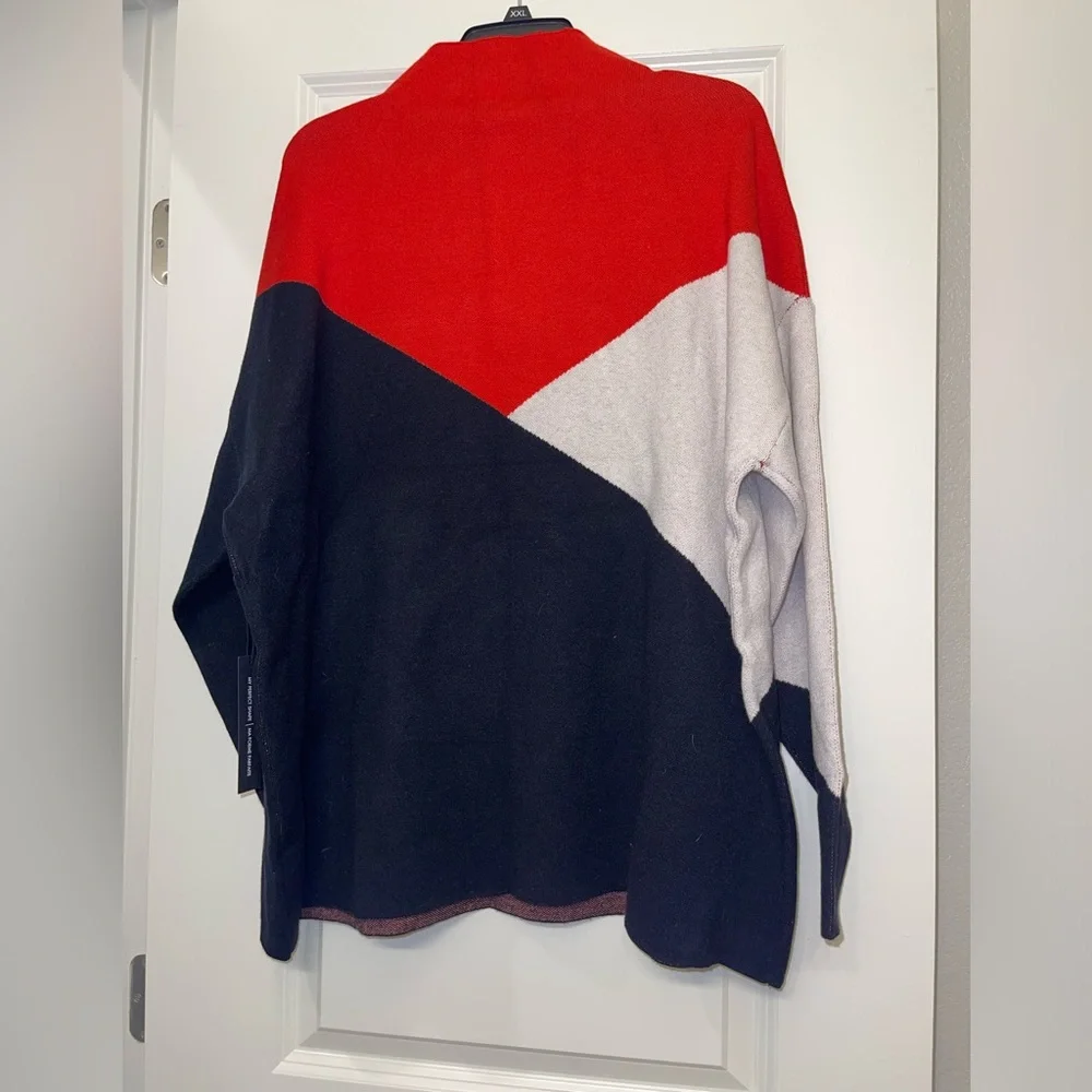 Tahari mock neck sweater - Picture 6 of 7